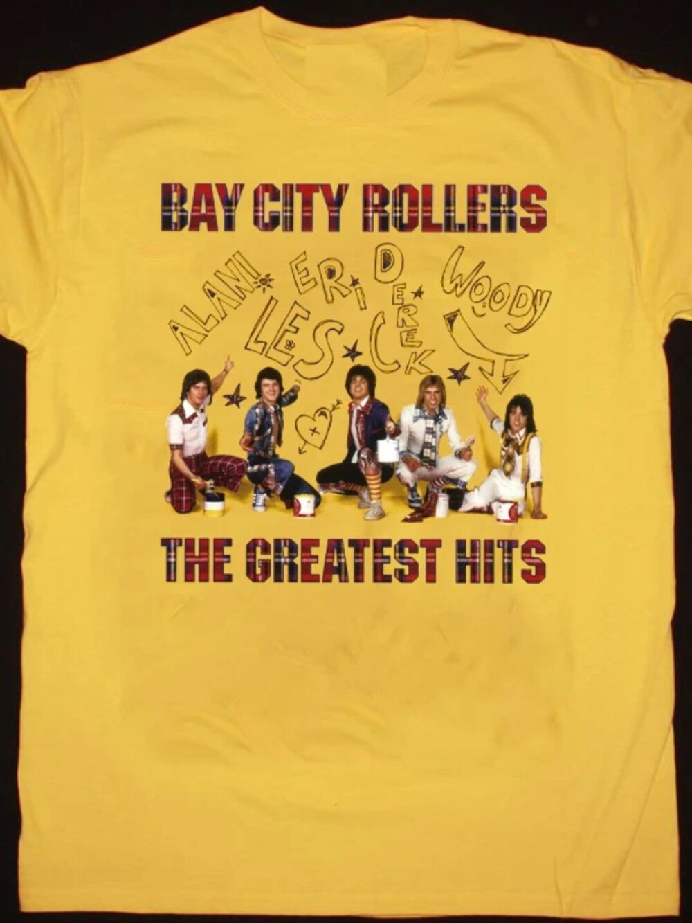 BAY CITY ROLLERS The Greatest Hits T Shirt 240